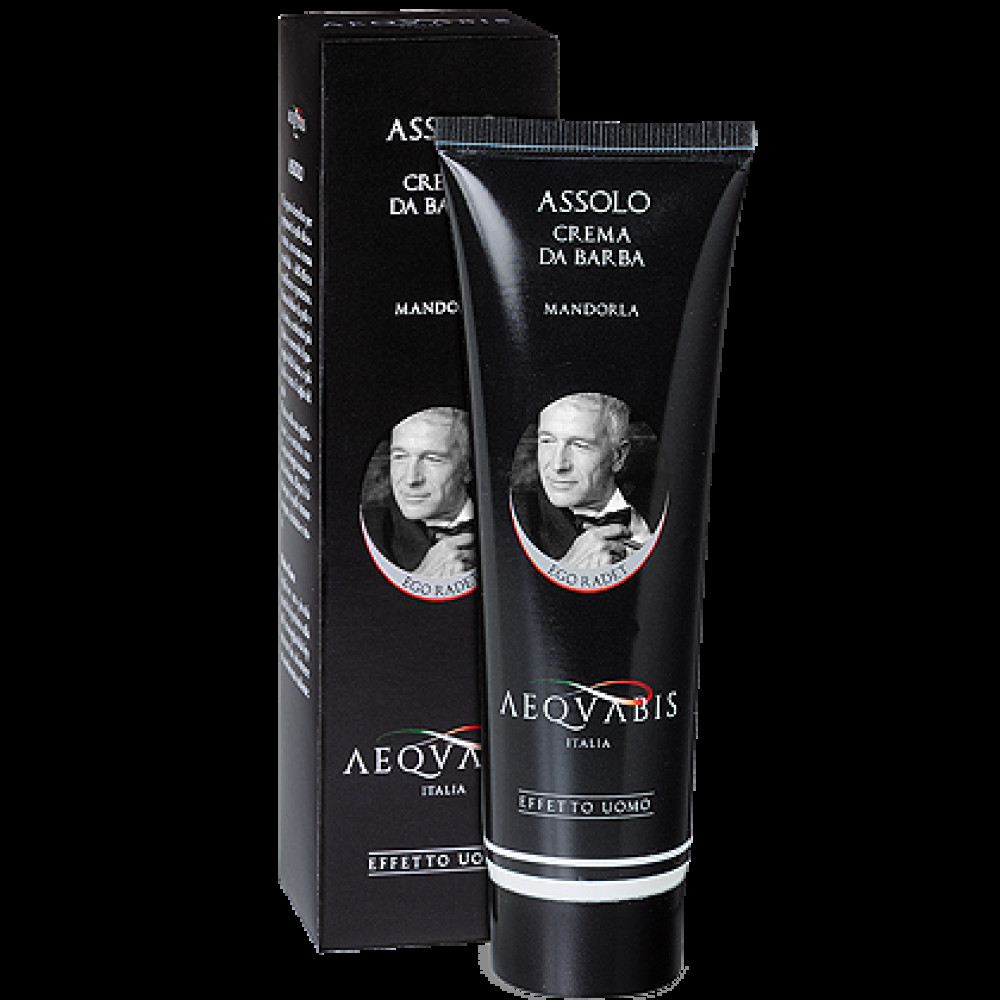 Mandorla "Assolo" Crema da barba 75 ml  - Aequabis
