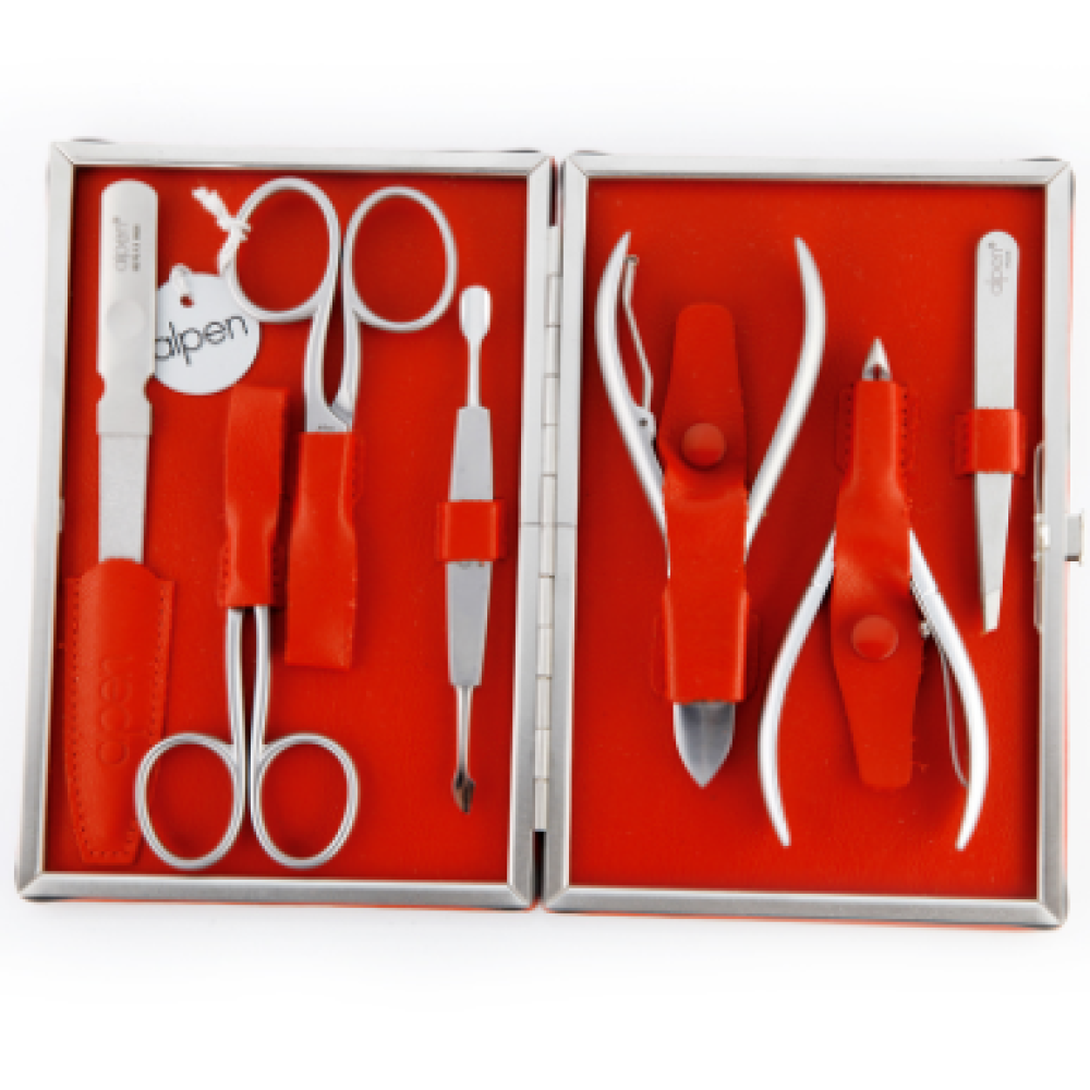 Set Manicure due forbici e due tronchesi inox - Alpen Set Manicure due forbici e due tronchesi inox - Alpen