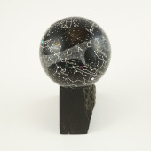 Sfera in giaietto "Costellazioni" diam. 8 cm