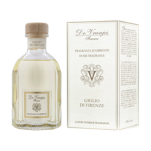 Giglio di Firenze Diffusore con bacchette 500 ml - Dr. Vranjes