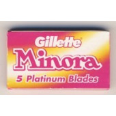 Lamette Gillette Minora per rasoio di sicurezza conf. 5 pz.