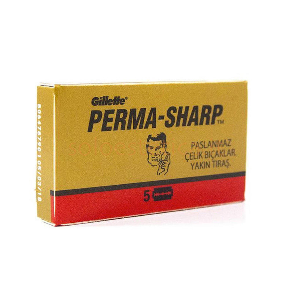 Lamette Perma-Sharp Super per rasoio di sicurezza conf. 5 pz.