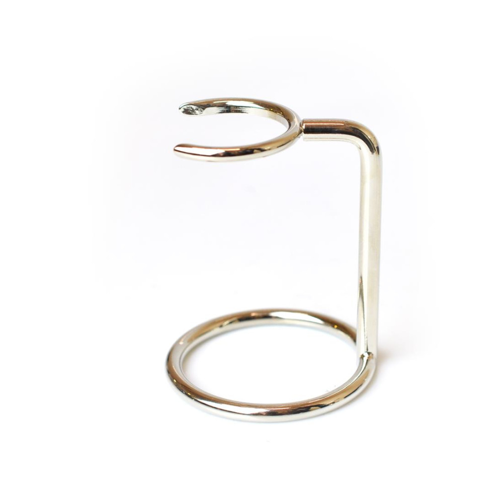 Porta pennello in ottone cromato