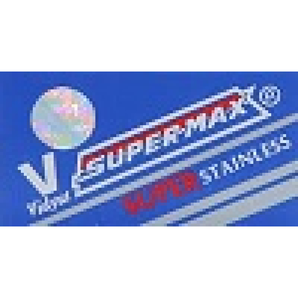 Lamette Super-Max Super Stainless per rasoio di sicurezza conf. 10 pz.