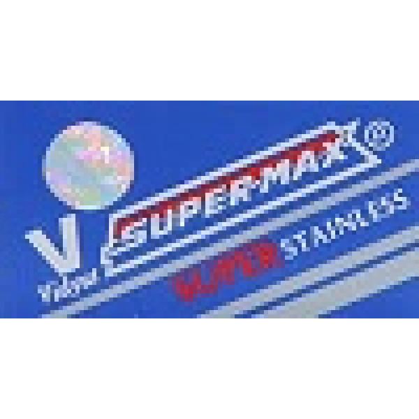 Lamette Super-Max Super Stainless per rasoio di sicurezza conf. 10 pz.