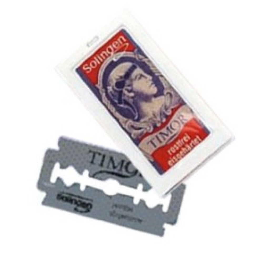 Lamette Timor per rasoio di sicurezza conf. 10 pz. Lamette Timor per rasoio di sicurezza conf. 10 pz.