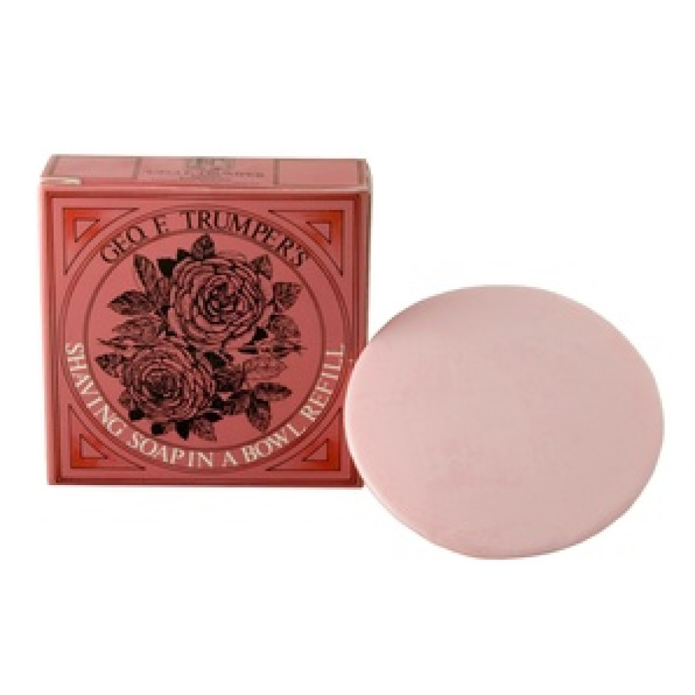 Rose Refill Shaving Soap Wooden Bowl 80 g - Geo F. Trumper Rose Refill Shaving Soap Wooden Bowl 80 g - Geo F. Trumper