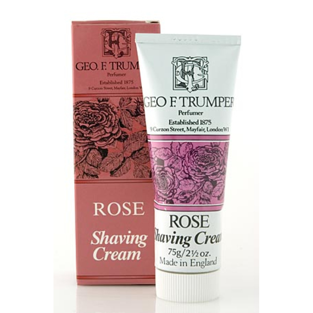 Rose Shaving Cream Tube 75 g - Geo F. Trumper Rose Shaving Cream Tube 75 g - Geo F. Trumper