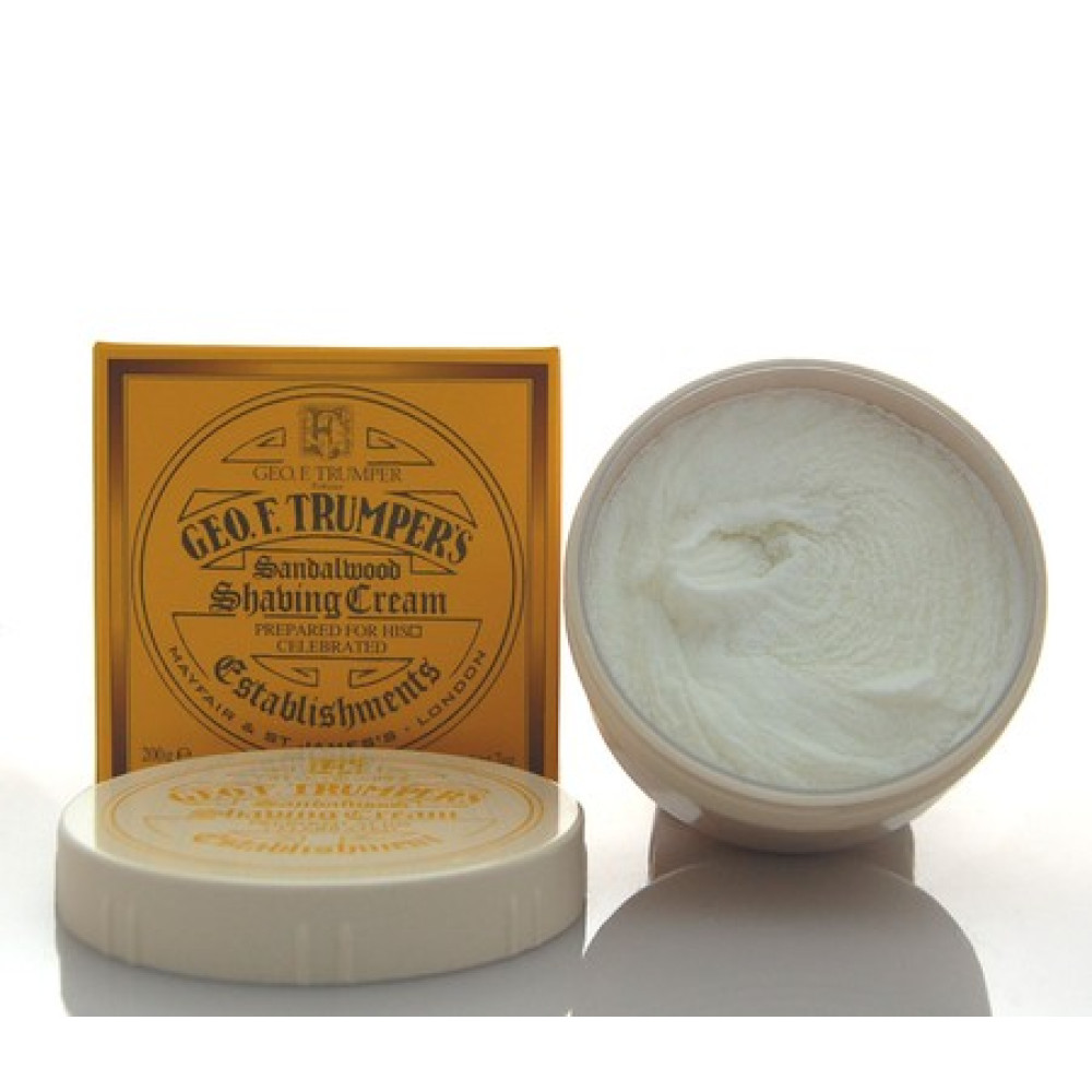 Sandalwood Shaving Cream Bowl 200 g - Geo F. Trumper Sandalwood Shaving Cream Bowl 200 g - Geo F. Trumper