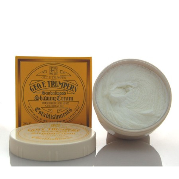 Sandalwood Shaving Cream Bowl 200 g - Geo F. Trumper