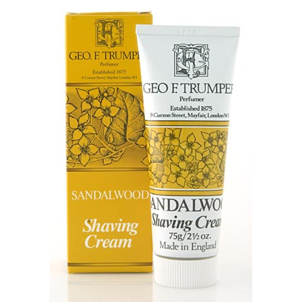Sandalwood Shaving Cream Tube 75 g - Geo F. Trumper Sandalwood Shaving Cream Tube 75 g - Geo F. Trumper