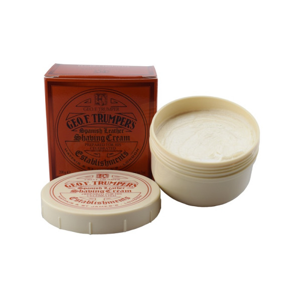 Spanish Leather Shaving Cream Bowl 200 g - Geo F. Trumper