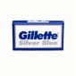 Lamette Gillette Silver Blue per rasoio di sicurezza conf. 5 pz.