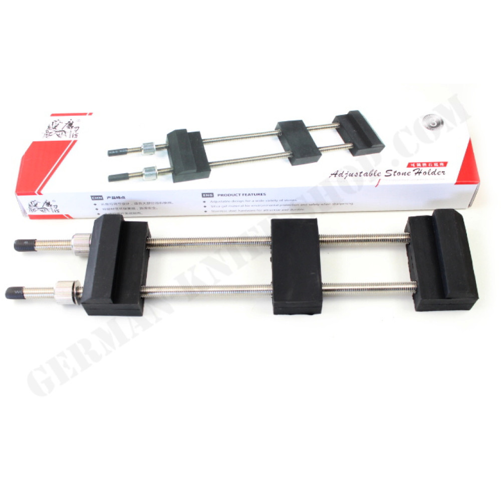 Base regolabile per pietre da affilatura
