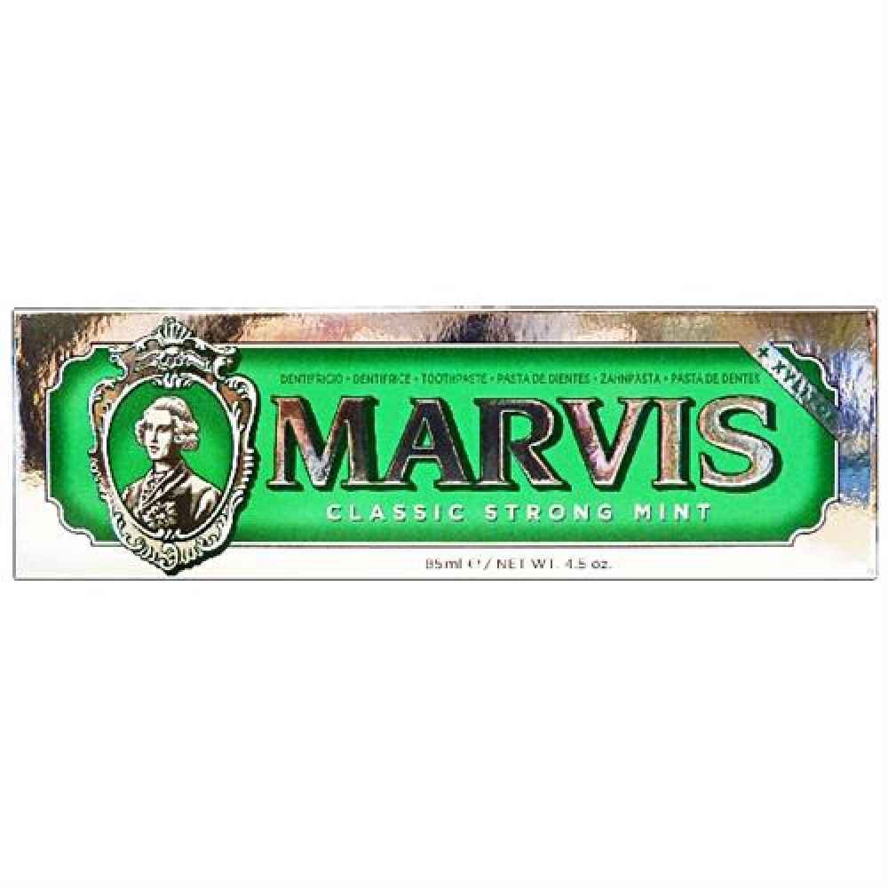 Marvis Dentifricio Classic Strong Mint 85 ml Marvis Dentifricio Classic Strong Mint 85 ml