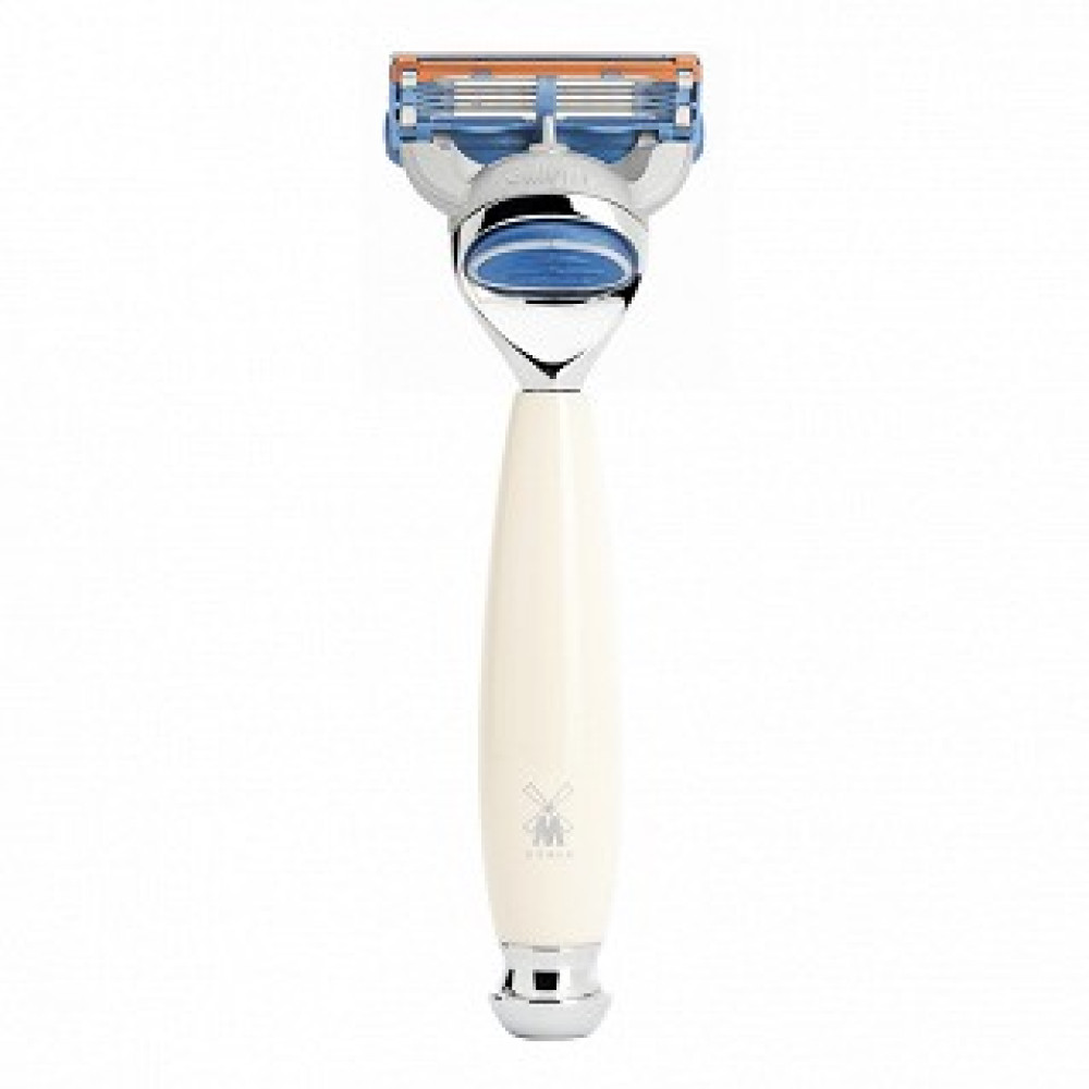 Rasoio Fusion manico in resina avorio R337F Rasoio Fusion manico in resina avorio R337F