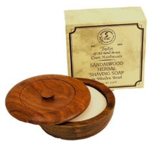 Sandalwood Shaving Soap Bowl 100 g