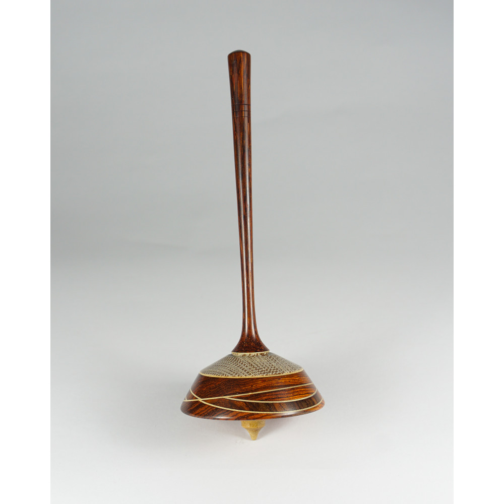 Trottola in Alpiwood e Cocobolo - Artigiano Luciano Molinari - Molieba - Esclusiva Preattoni