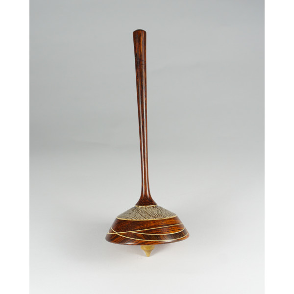 Trottola in Alpiwood e Cocobolo - Artigiano Luciano Molinari - Molieba - Esclusiva Preattoni