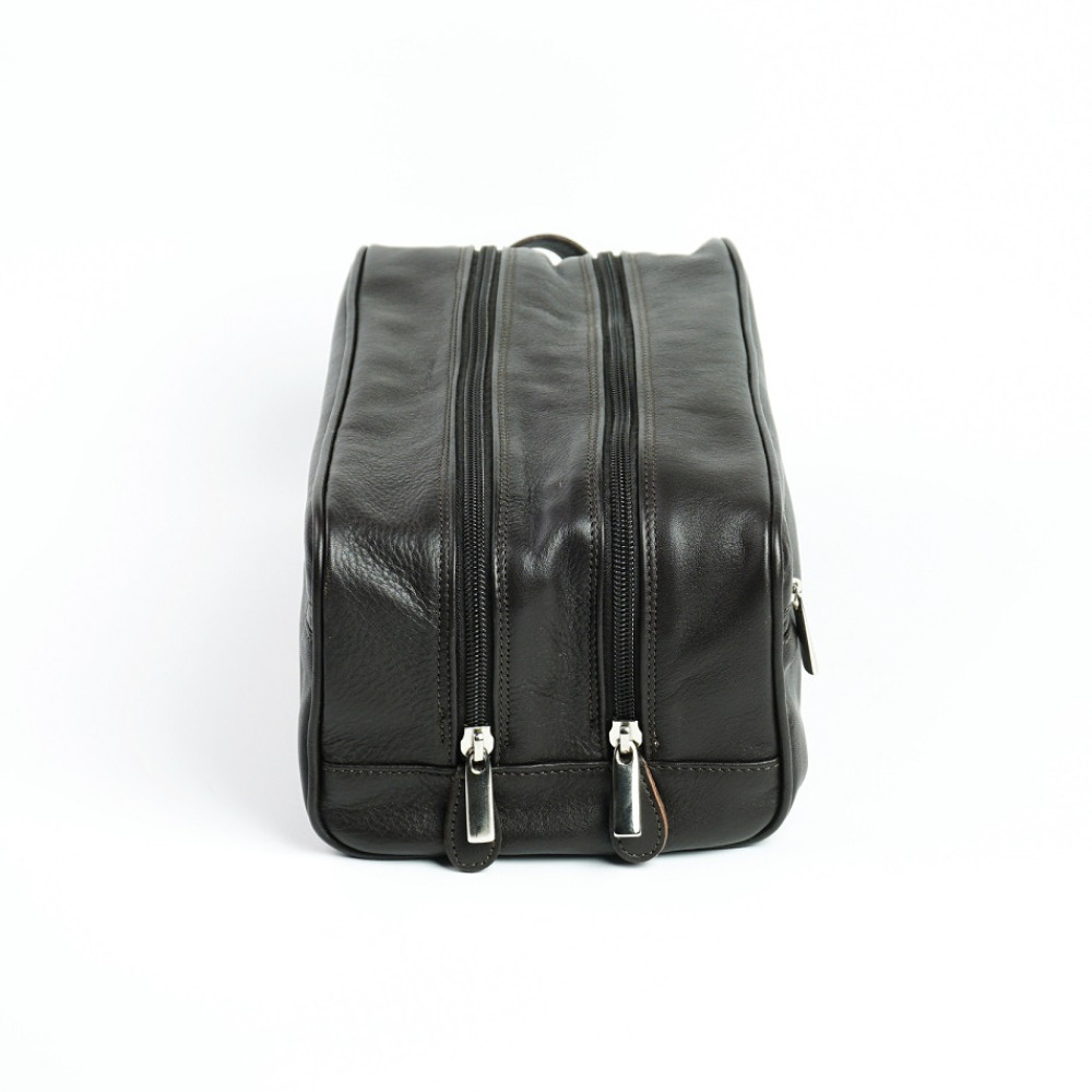 Beauty in pelle marrone grande "Preattoni"