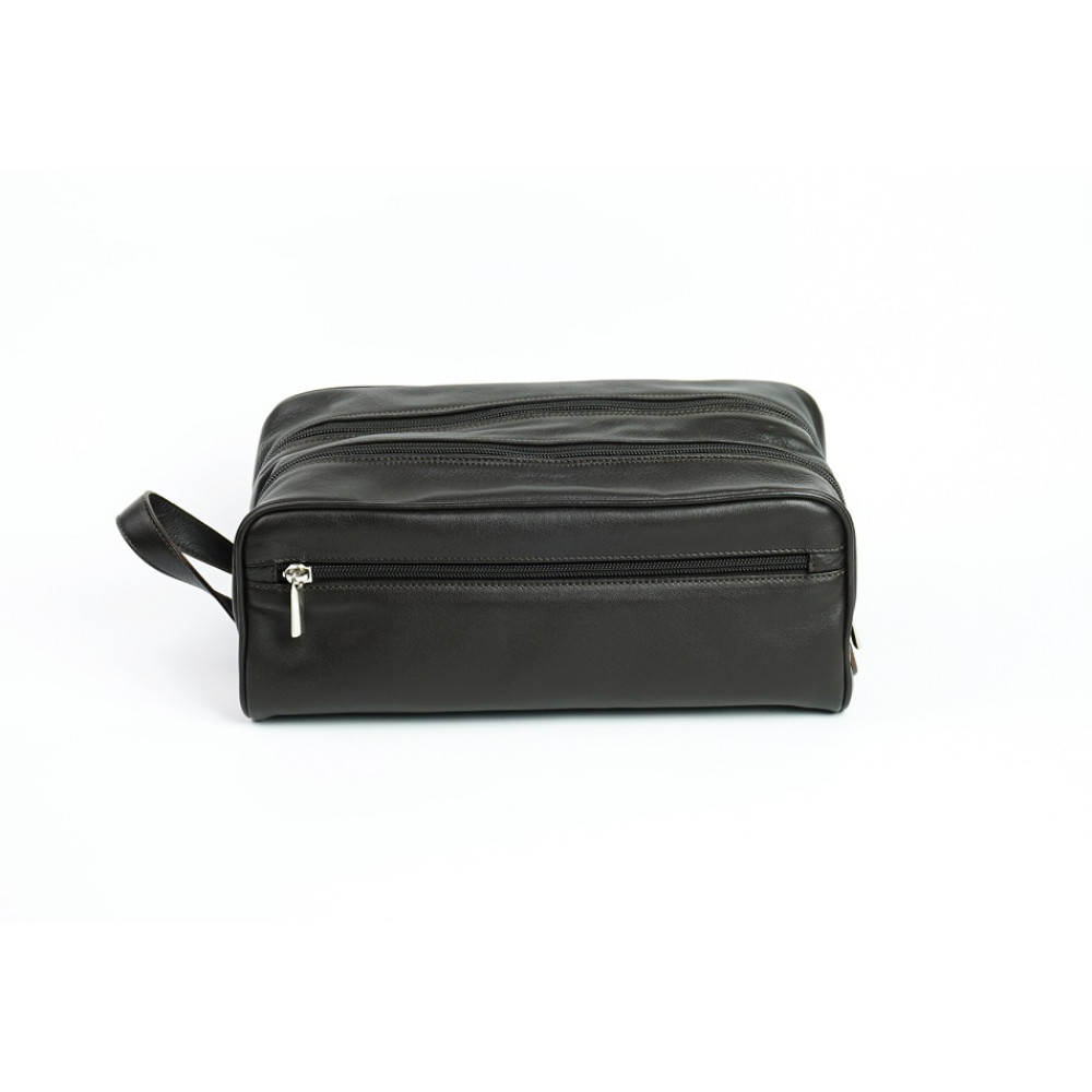Beauty in pelle marrone grande "Preattoni"
