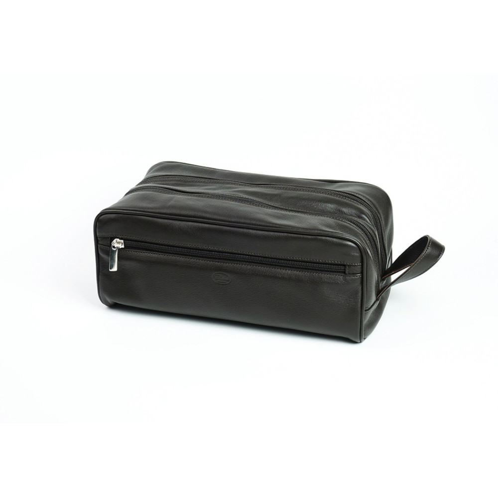 Beauty in pelle marrone grande "Preattoni"