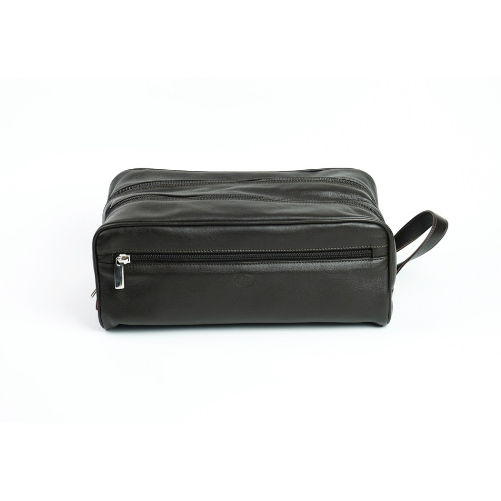 Beauty in pelle marrone grande "Preattoni"