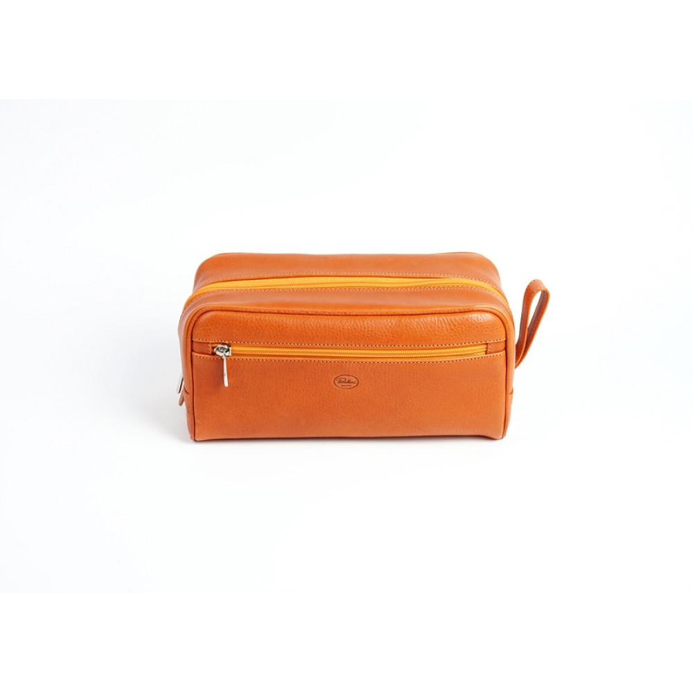 Beauty in pelle arancione piccolo "Preattoni"