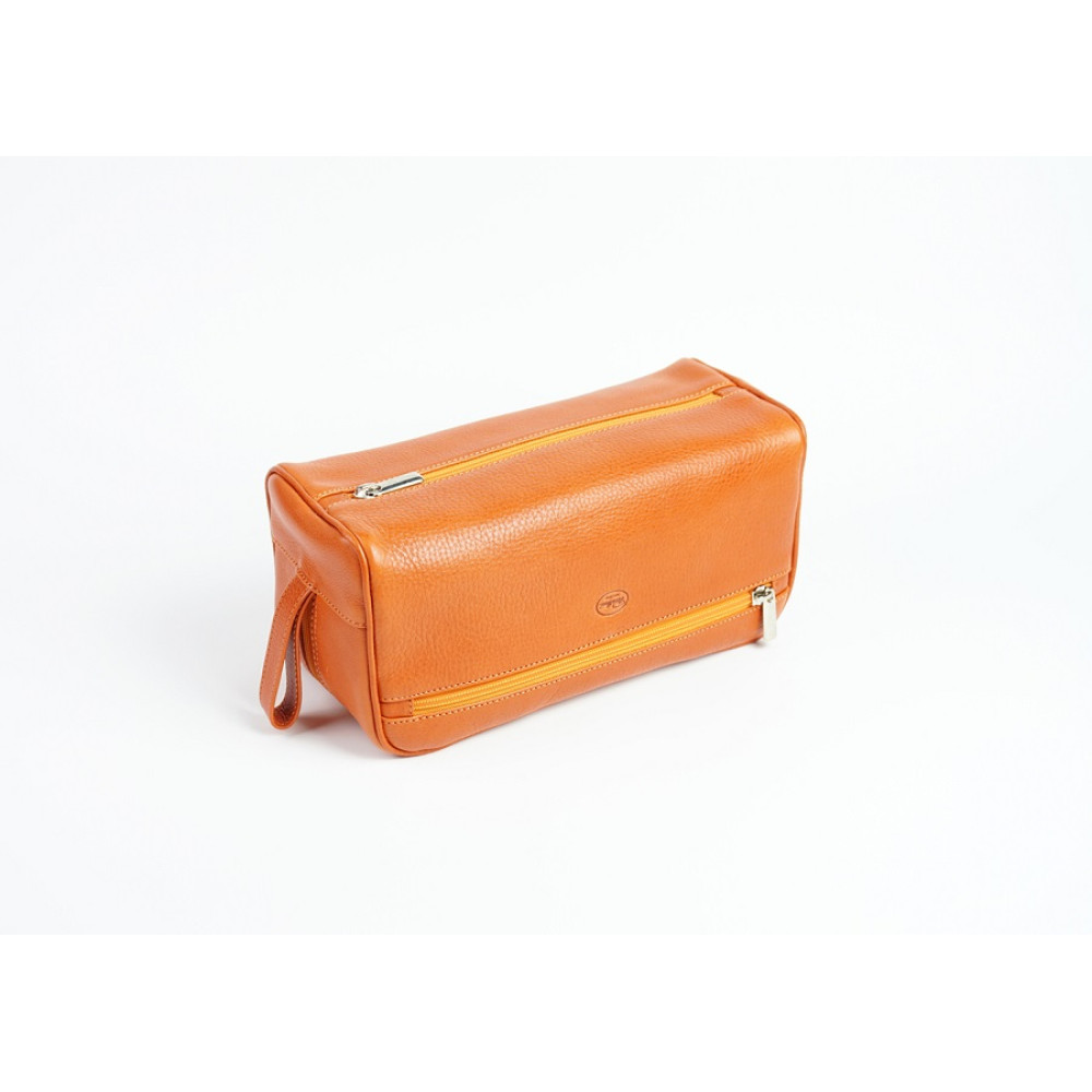 Beauty in pelle arancione piccolo "Preattoni"