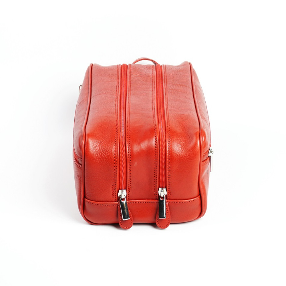 Beauty in pelle rosso grande "Preattoni"