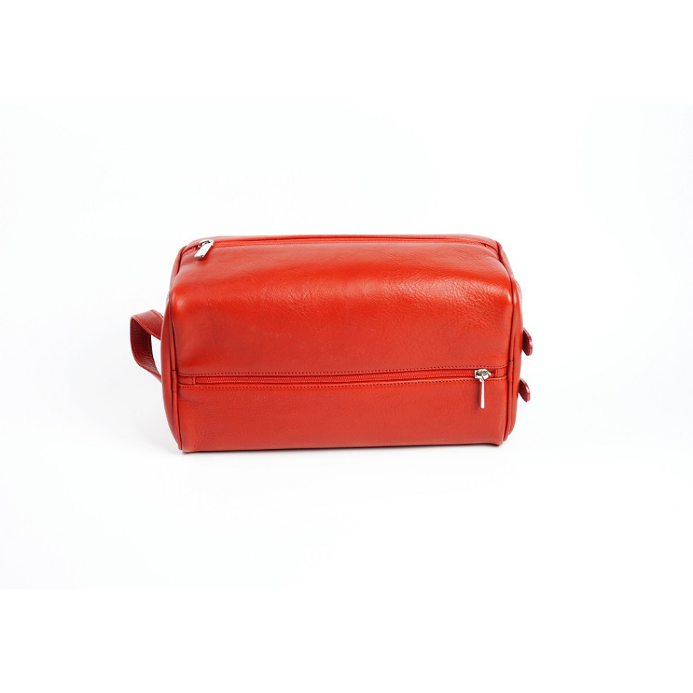 Beauty in pelle rosso grande "Preattoni"