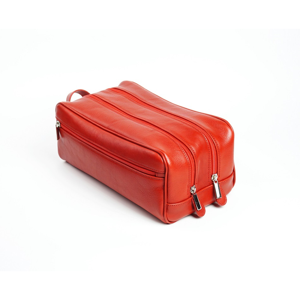 Beauty in pelle rosso grande "Preattoni"
