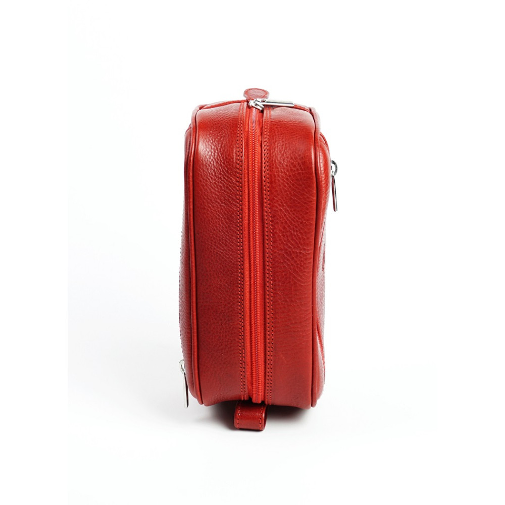 Beauty in pelle rosso piccolo "Preattoni"